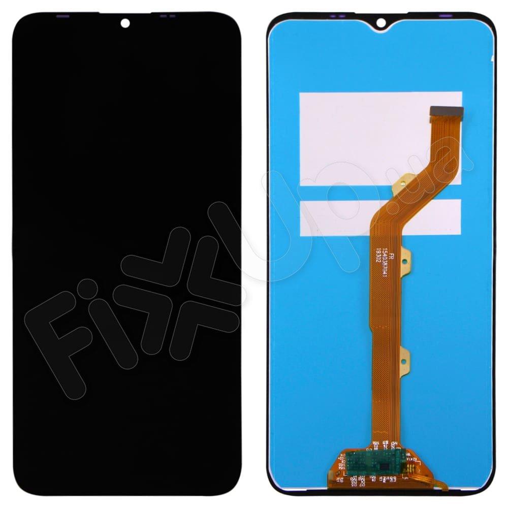 Дисплей для Tecno Spark 4 Lite (BB4K), з тачскрином у зборі, колір чорний