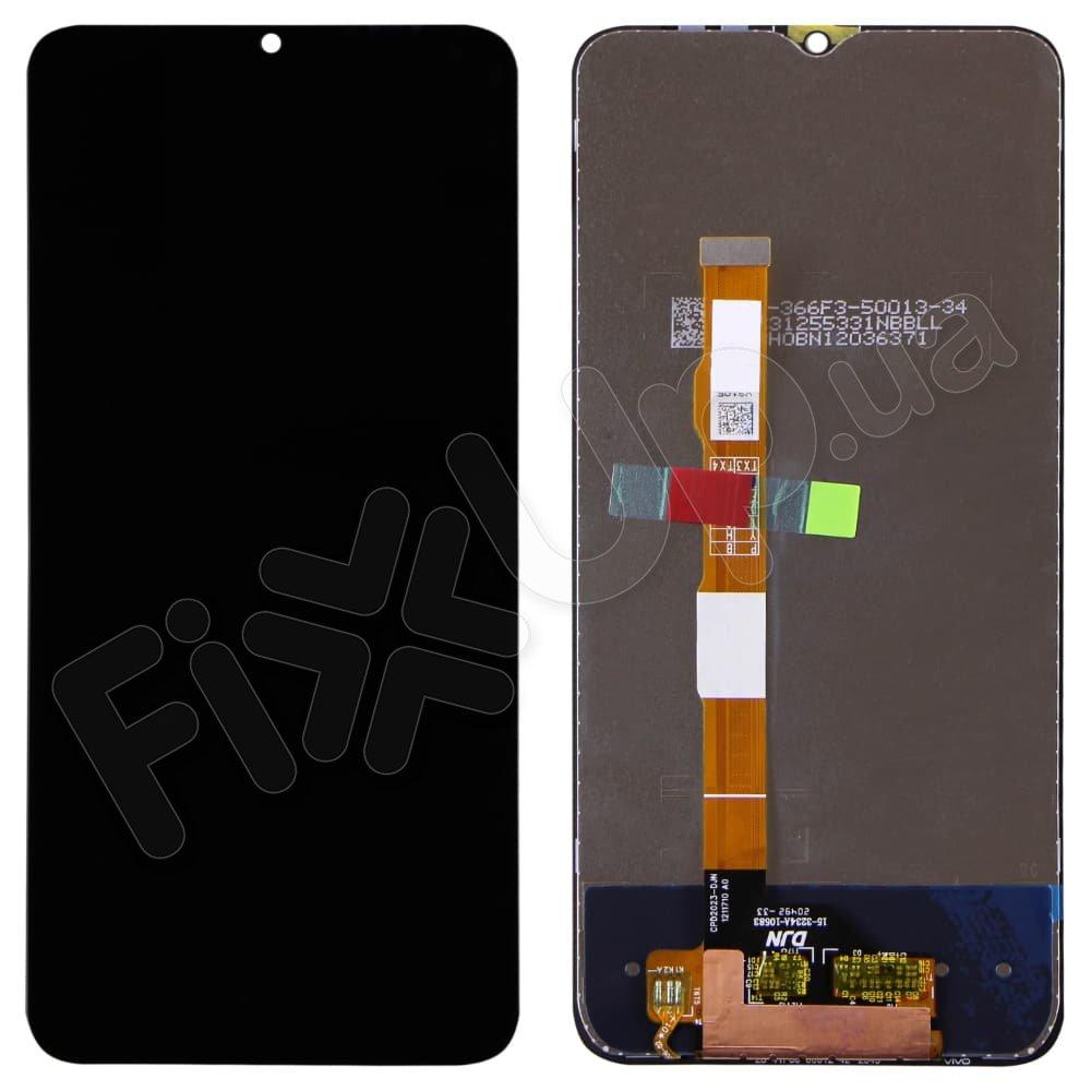 Дисплей для Vivo Y31, Y53S з тачскрином у зборі, колір чорний, оригінал