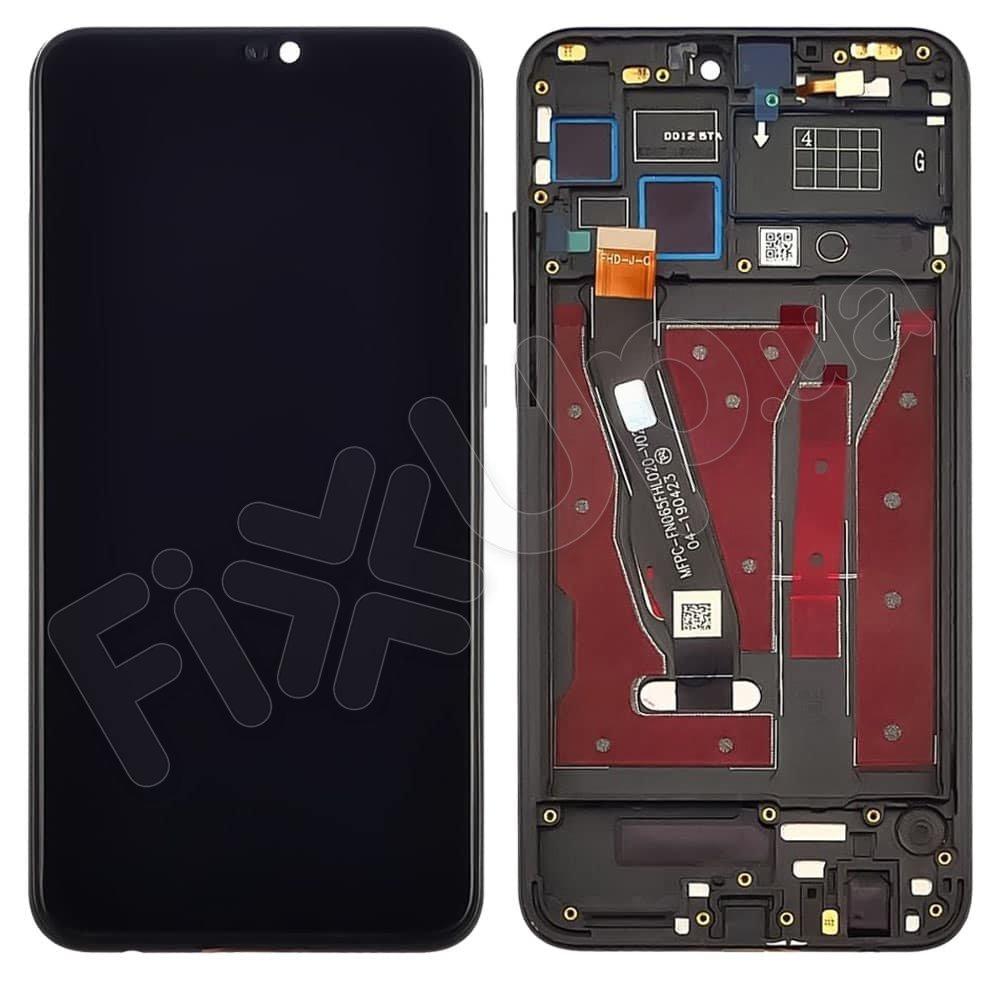 Дисплей для Huawei Honor 8X з тачскріном і рамкою в зборі, колір чорний