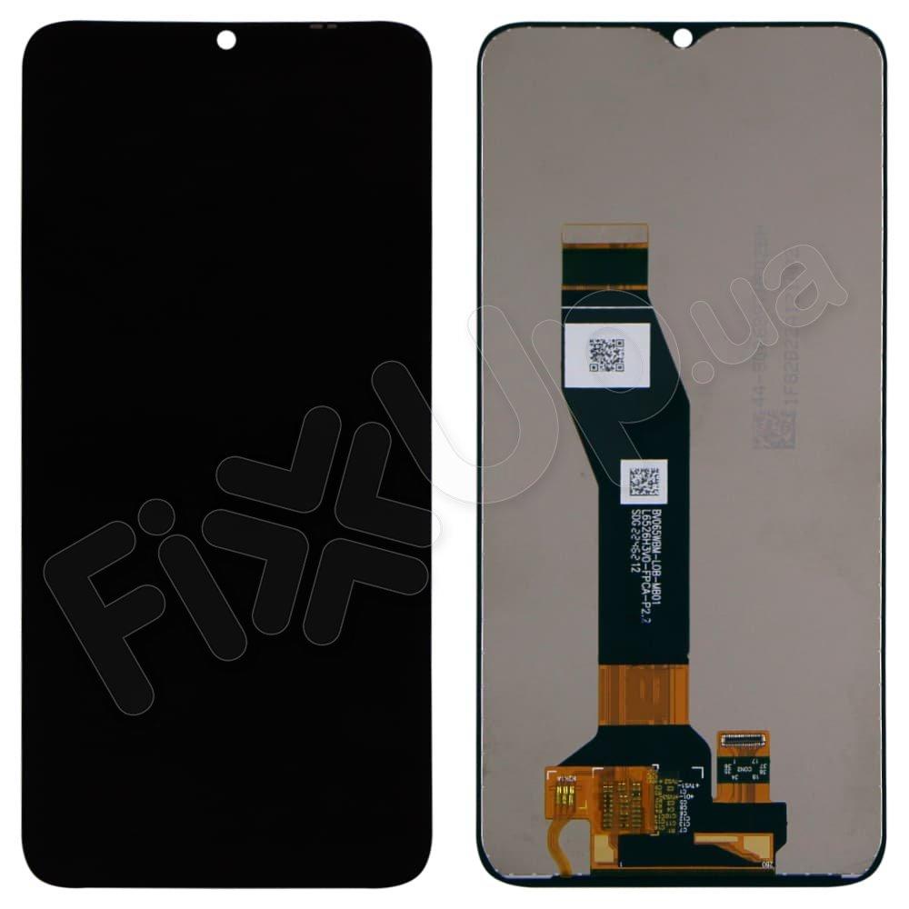 Дисплей для Motorola XT2345 Moto E13, з тачскрином у зборі, колір чорний, оригінал Китай