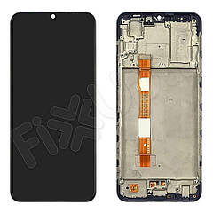 Дисплей для Vivo Y53S 4G, з тачскрином і рамкою в зборі, колір чорний
