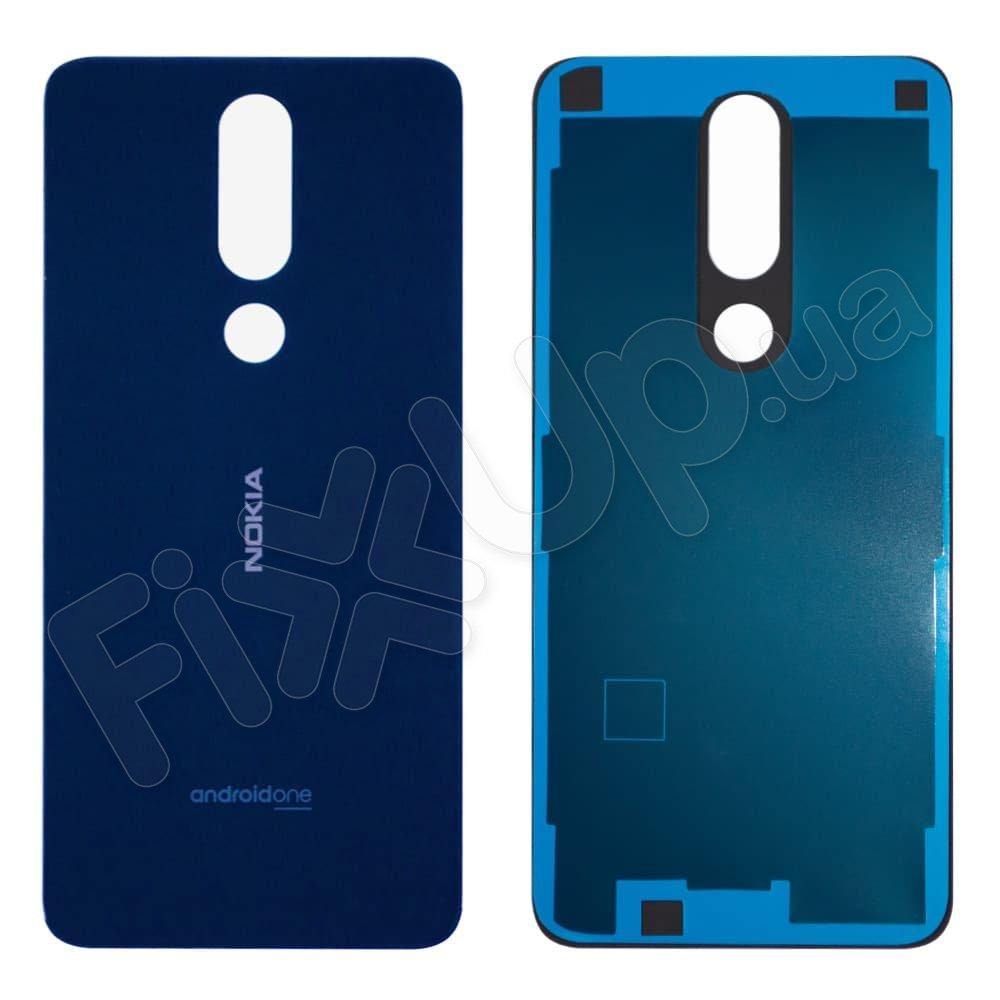 Задня кришка для Nokia 5.1 Plus Dual Sim, колір синій