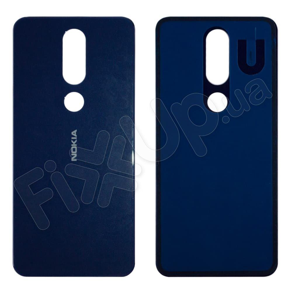 Задня кришка для Nokia 6.1 Plus, X6 2018, колір синій