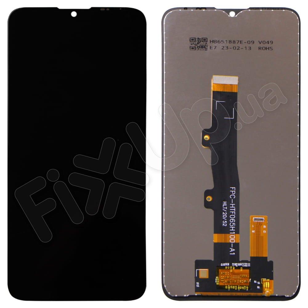 Дисплей для Motorola XT2095/XT2097 E7/E7 Power, з тачскрином у зборі, колір чорний