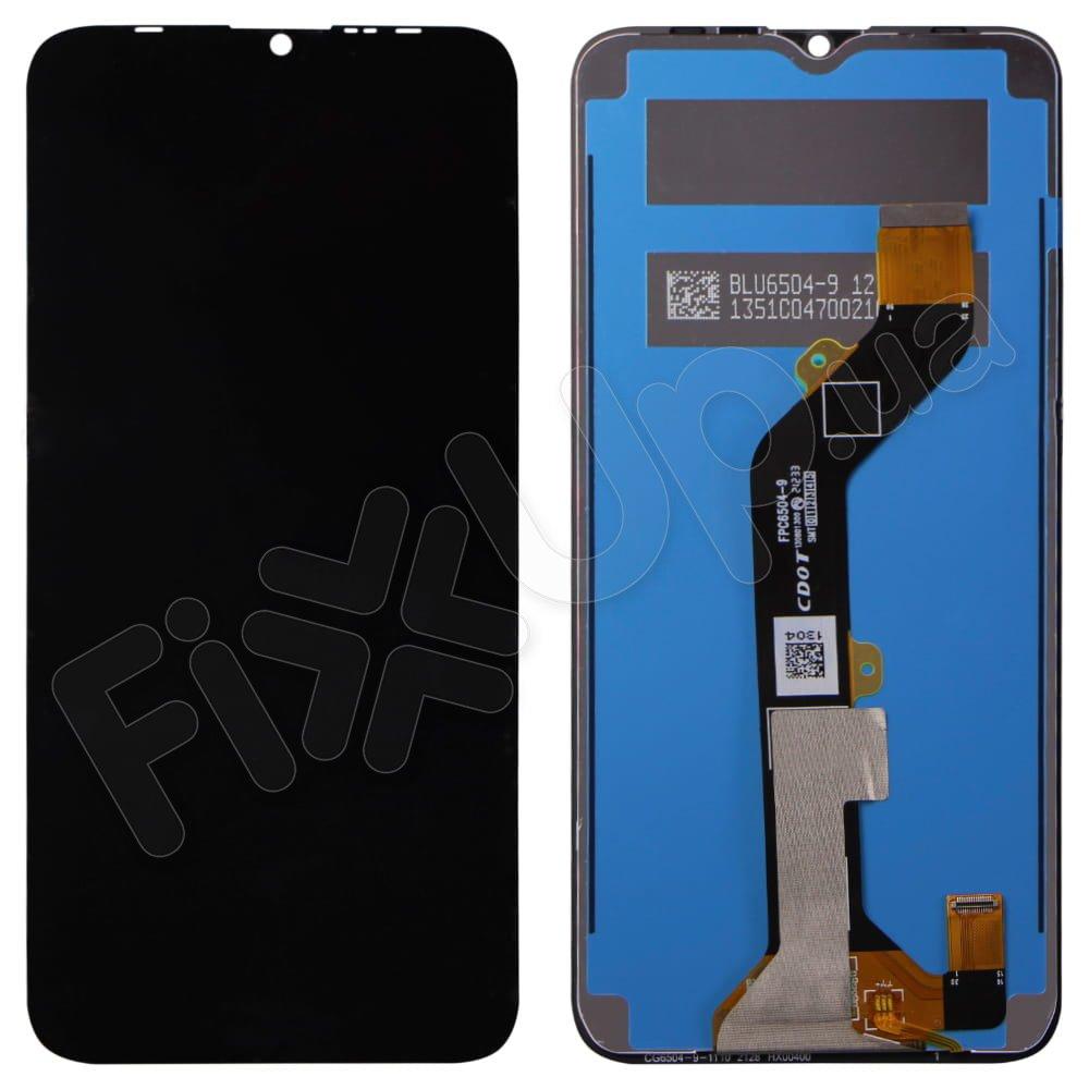 Дисплей для Tecno Spark 6 GO (KE5) з тачскрином у зборі, колір чорний, оригінал