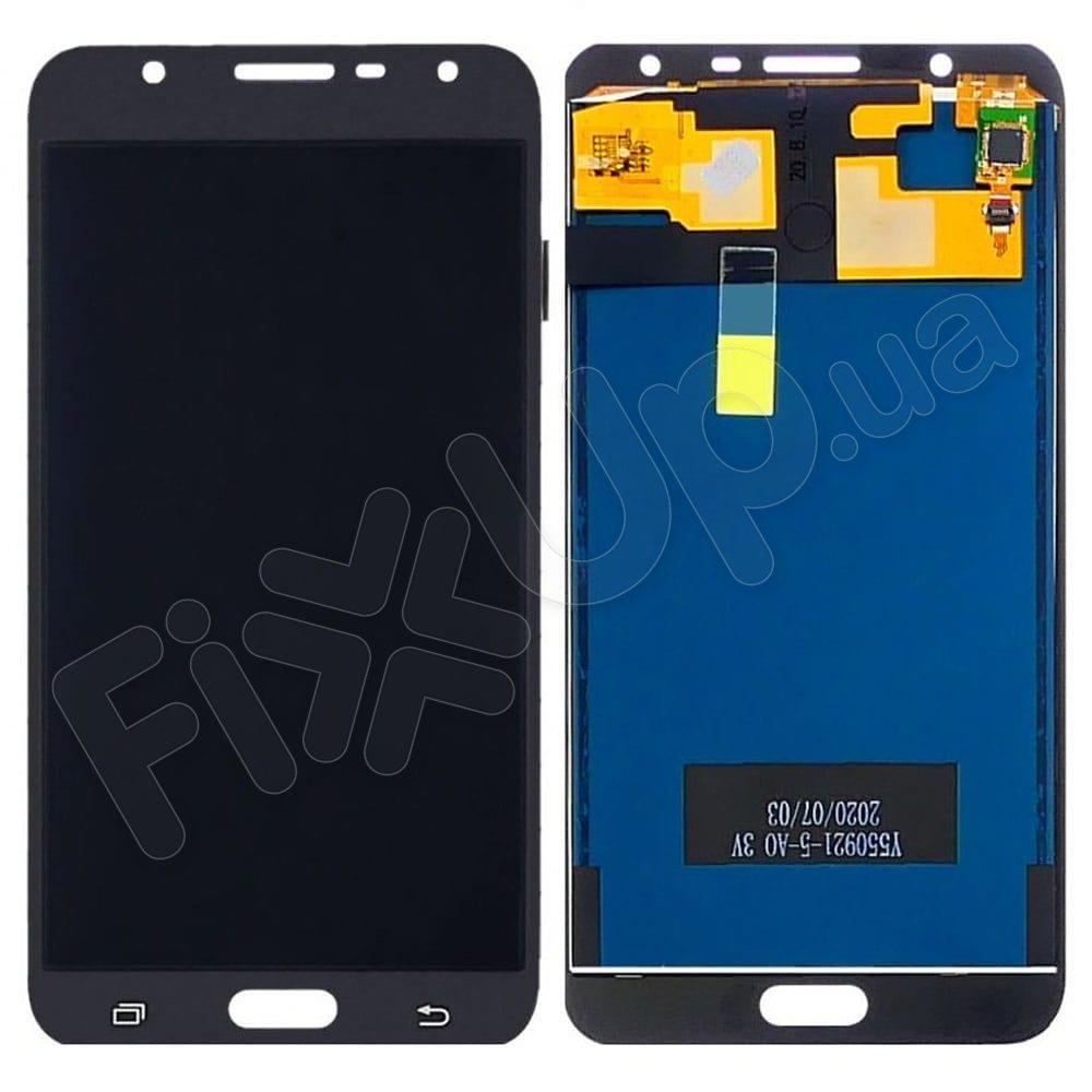 Дисплей для Samsung J701H, J701F, J701M/DS Galaxy J7 Neo з тачскріном в зборі, колір чорний, IPS (TFT)