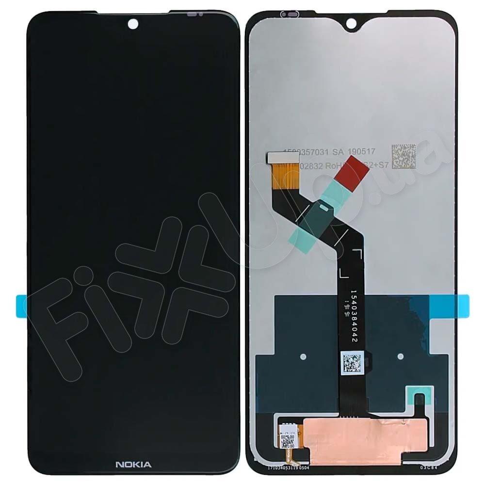 Дисплей для Nokia 6.2, Nokia 7.2 з тачскріном в зборі, колір чорний