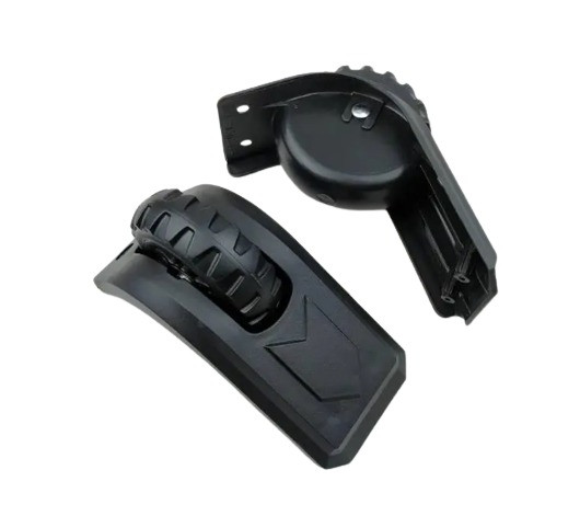 Колеса для валізи, і дорожніх сумок d=79 мм, з бортиком, фото 1