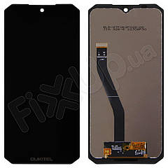Дисплей для Oukitel WP6, з тачскрином у зборі, колір чорний
