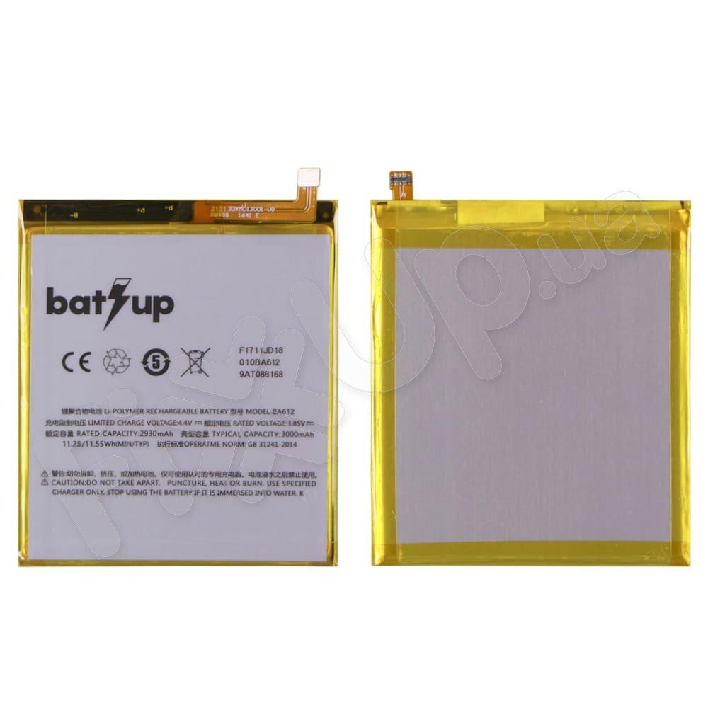 Акумулятор BA612 для Meizu M5s, BatUp, 3000mAh