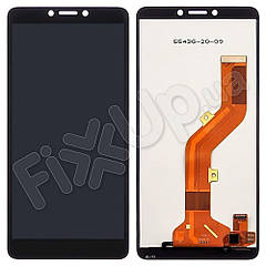 Дисплей для Tecno Pop 2F (B1F) з тачскріном в зборі, колір чорний
