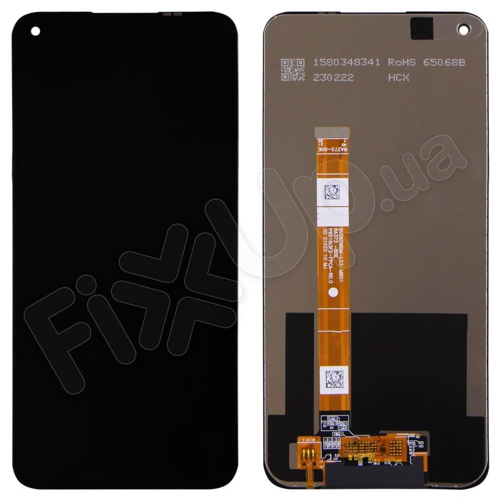 Дисплей для Oppo A54 4G (CPH2239), з тачскрином у зборі, колір чорний, оригінал Китай