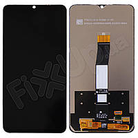 Дисплей для Xiaomi Redmi 10C, Poco C40 з тачскрином у зборі, колір чорний