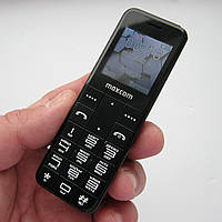 Телефон Maxcom MM111 Black
