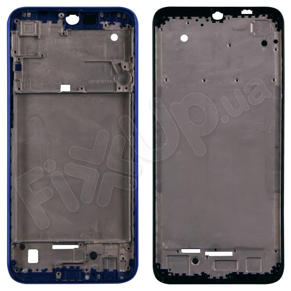 Рамка (середня частина) для дисплея Xiaomi Redmi Note 8T, колір синій