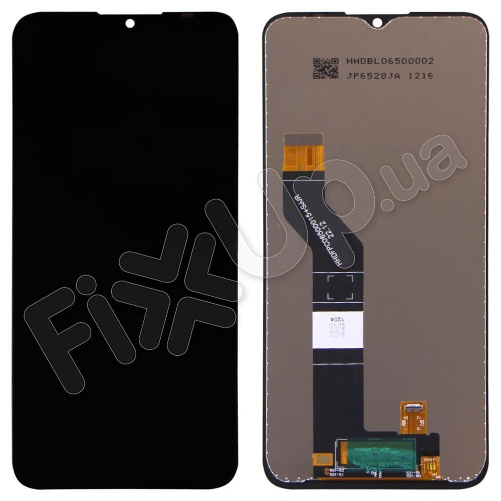 Дисплей для Nokia 1.4 TA-1322/TA-1323/TA-1329, з тачскрином у зборі, колір чорний