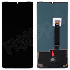 Дисплей для Realme X2 Pro, з тачскрином у зборі, колір чорний, OLED