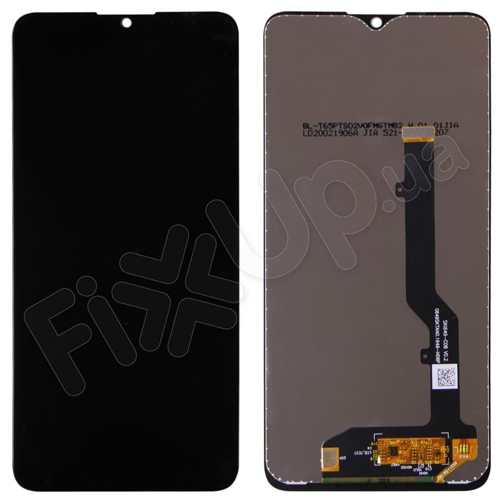 Дисплей для ZTE Blade 20 Smart V2050 (v0.2) з тачскрином у зборі, колір чорний