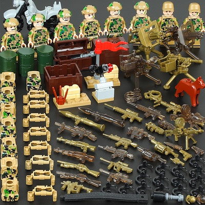Подарунковий набір фігурки військові спецназ альфа swat ССО зі зброєю та мотоциклом в коробках