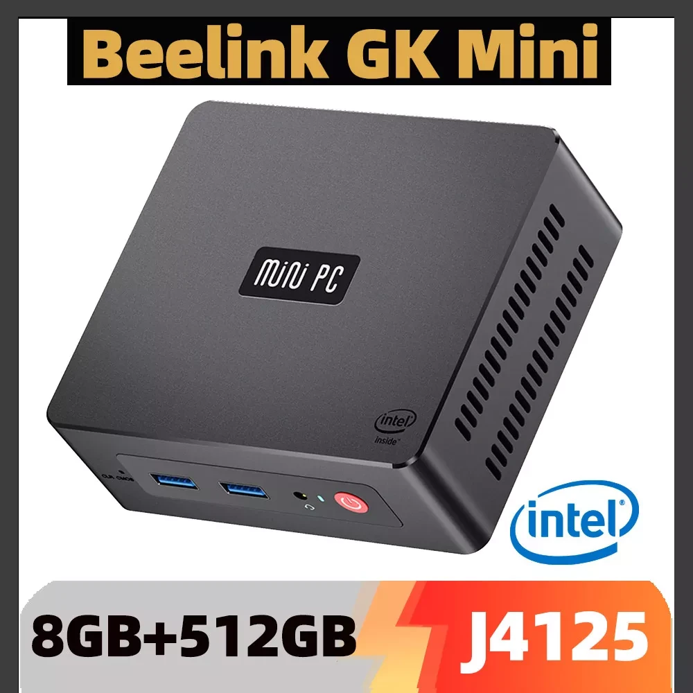 Міні ПК Beelink GK mini 8/512Gb. Windows 11