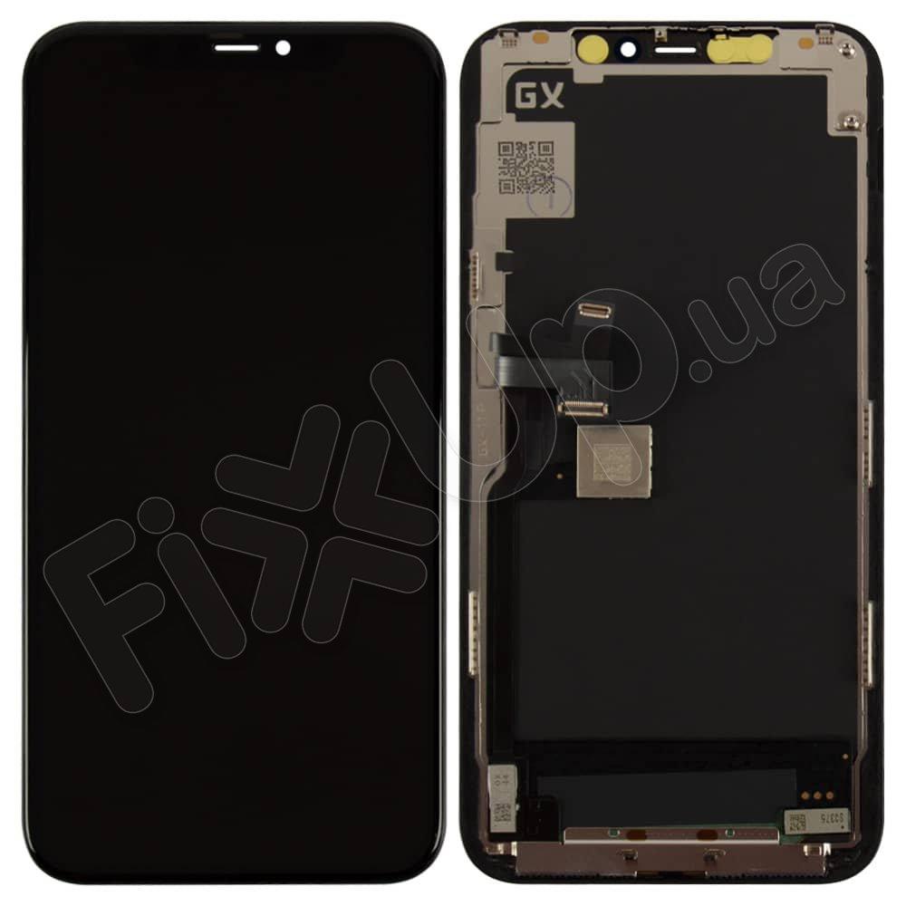 Дисплей для iPhone 11 Pro з тачскріном в зборі, колір чорний, Oled GX Soft