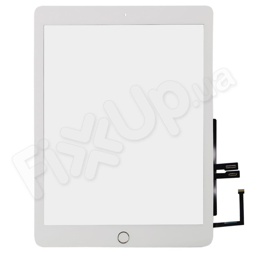 Тачскрин для iPad 9.7 2018 (A1893/A1954) з кнопкою Home, колір білий