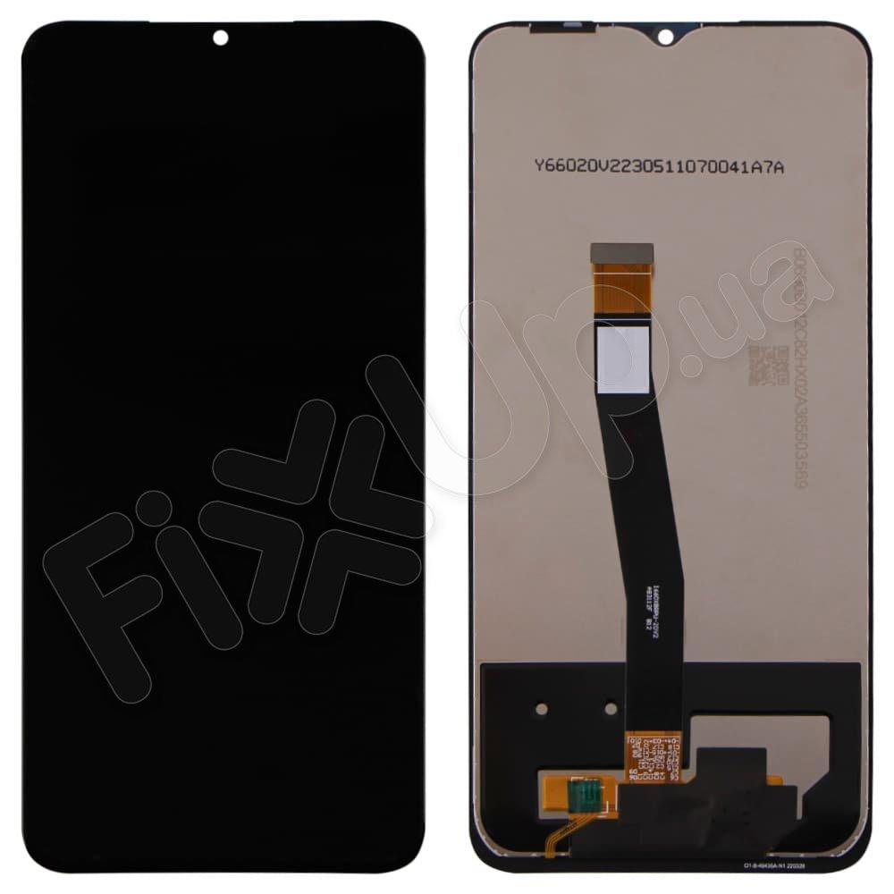 Дисплей для Samsung A226F Galaxy A22 2021 5G, з тачскрином у зборі, колір чорний, оригінал із заміненим склом