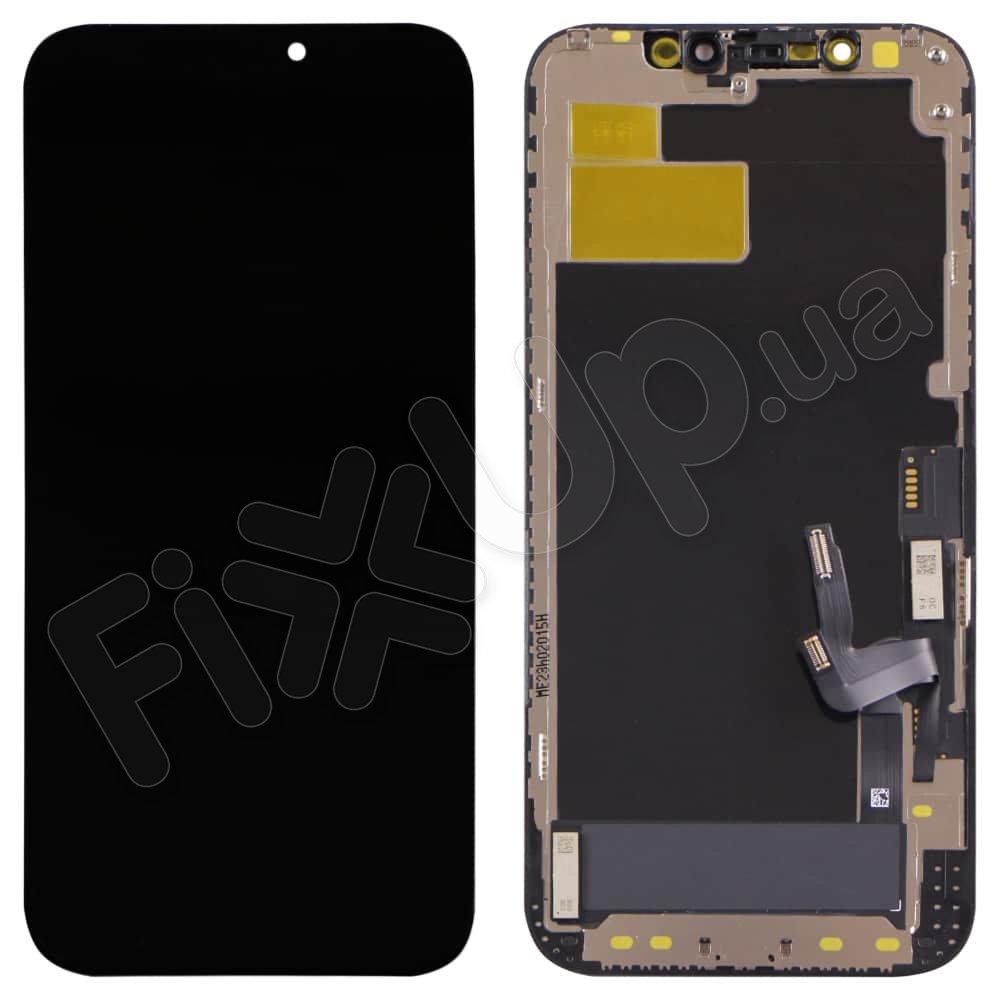 Дисплей для iPhone 12/iPhone 12 Pro (6.1) з тачскрином у зборі, колір чорний, Incell