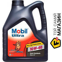 Моторное масло полусинтетическое Mobil Ultra 10W-40 4л