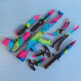 Набори Дерев'яних Іграшок із CS 2 та Інші