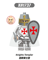 Фигурка средневековый рыцарь крестоносец тамплиер с мечом