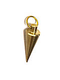 Маятник Латунь Конус 12мм, фото 2