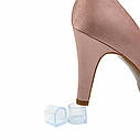 Силіконові накладки на каблуки Protective heel stoppers Розмір S, фото 4