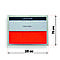 Цінник паперовий ламінуваний 70*100 мкм 125 мкм Червоний уп/50штук (45177484848), фото 3