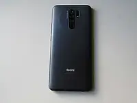 Сенсорний телефон Xiaomi Redmi 9 Carbon Grey 4\64 коробка зарядка чохол