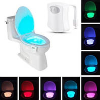 Светильник подсветка LED TOILET Light Bowl для унитаза с датчиком движения Белый