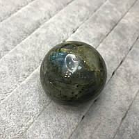 Шар сфера лабрадор сфера из натурального камня лабрадор шар сфера из лабрадора 45 мм.