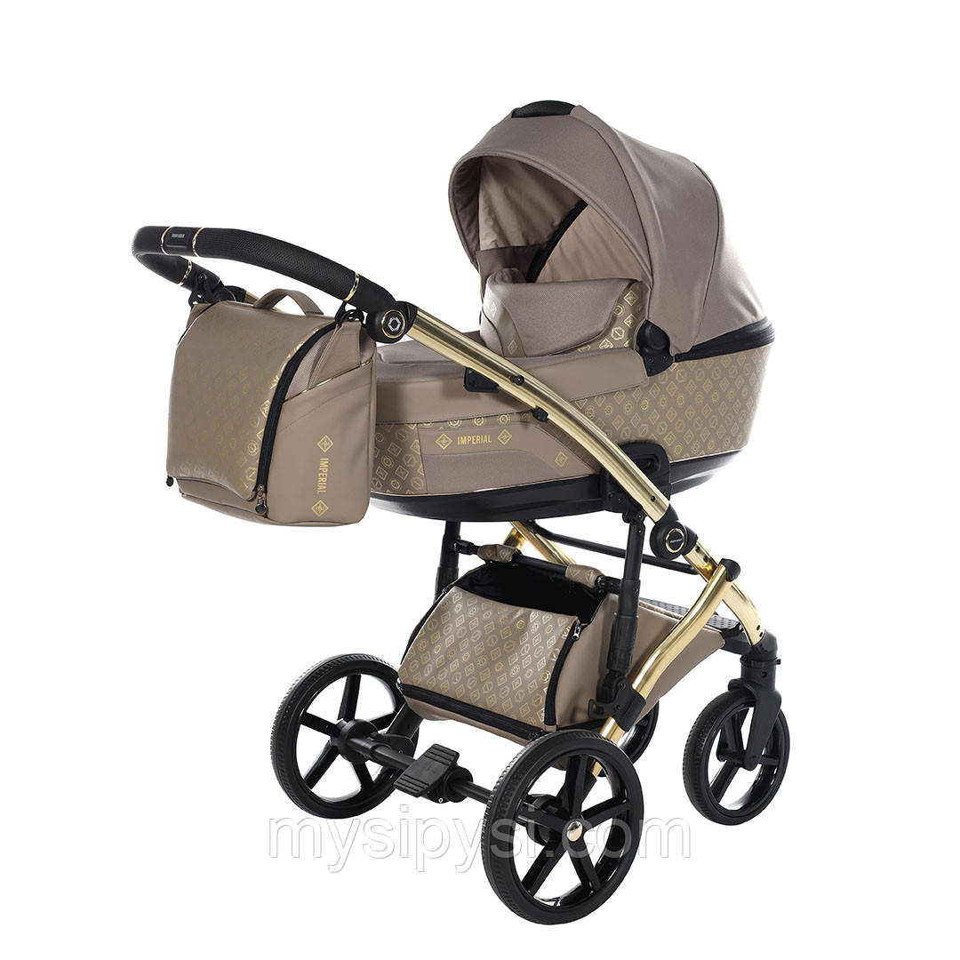 Дитяча коляска 2 в 1 Tako Laret Imperial New Beige/Gold