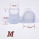 Силіконові накладки на каблуки Protective heel stoppers Розмір M, фото 3