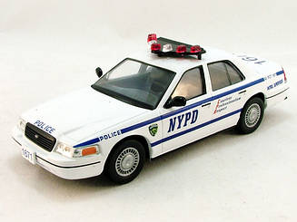 Поліцейські Машини Світу №7 Ford Crown Victoria | Колекційна модель 1:43 | DeAgostini