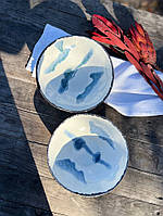 Тарілка «Обідня» 550 мл, «Чорний Лофт exclusive »