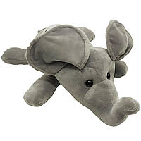 Нічник проектор м'яка іграшка Слоненя зі звуковими ефектами для дітей від народження