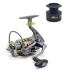 Якісна котушка Shark YV 20 (2000) Carbon (7+1bb), котушка для лову окуня, щуки