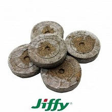 Торф'яні таблетки Jiffy оригінал 10 шт діаметр 41 мм