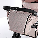 Дитяча коляска 2 в 1 Tako Laret Imperial New Pink/Silver, фото 3