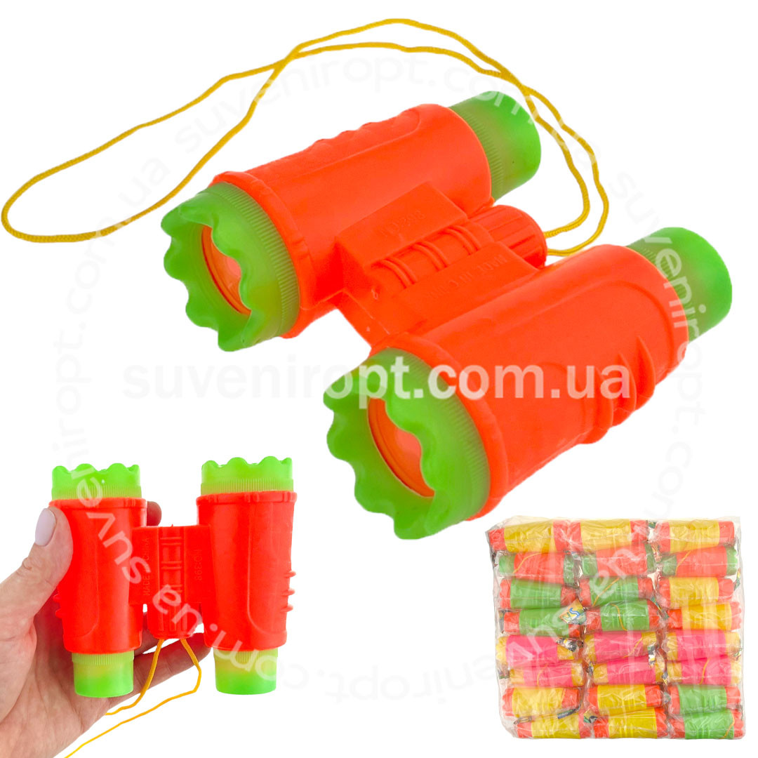 Дитячий бінокль яскравий 24 шт., фото 1