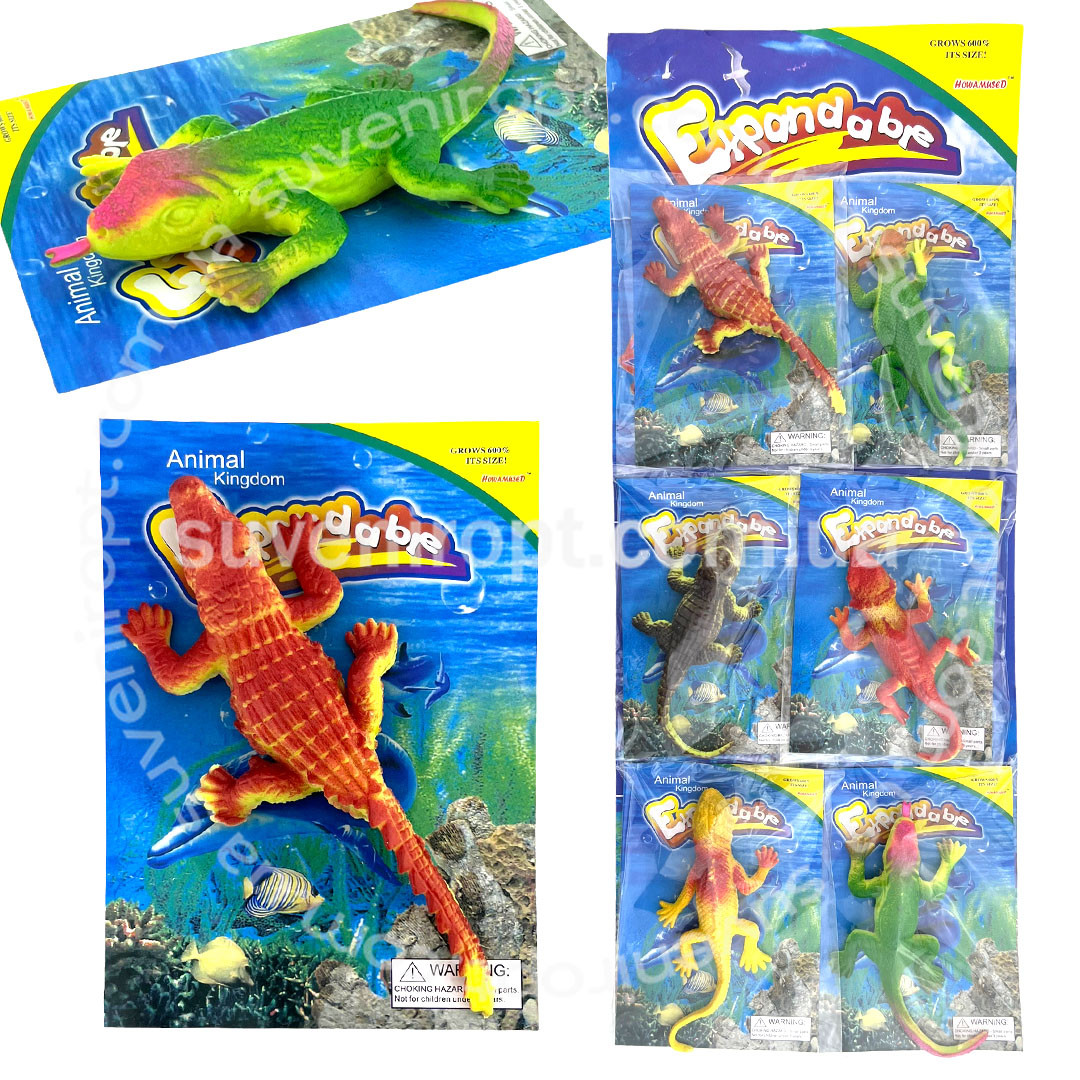 Виростки Ящірці та крокодили великі 6 шт., фото 1