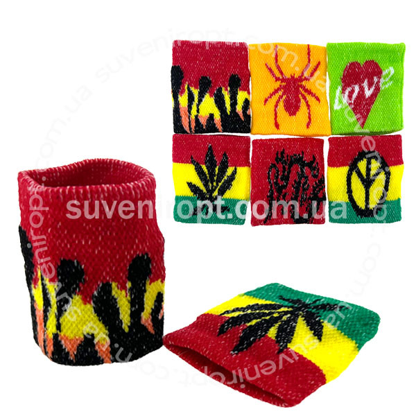Стильний напульсник яскравий 12 шт., фото 1
