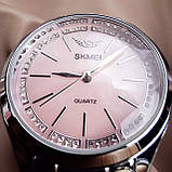 Жіночий класичний наручний стрілковий годинник із металевим браслетом Skmei 1964 SIPK, фото 2