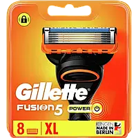 Змінні картриджі для гоління Gillette Fusion Power, 8 шт